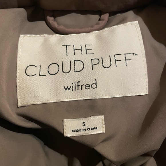 Aritzia Wilfred Cloud Puff Long - Stone Taupe - Picture 4 of 7